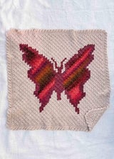 Crochet Kit - C2C Butterfly Blanket thumbnail