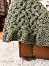 Knit Kit - The Evergreen Cable Blanket thumbnail