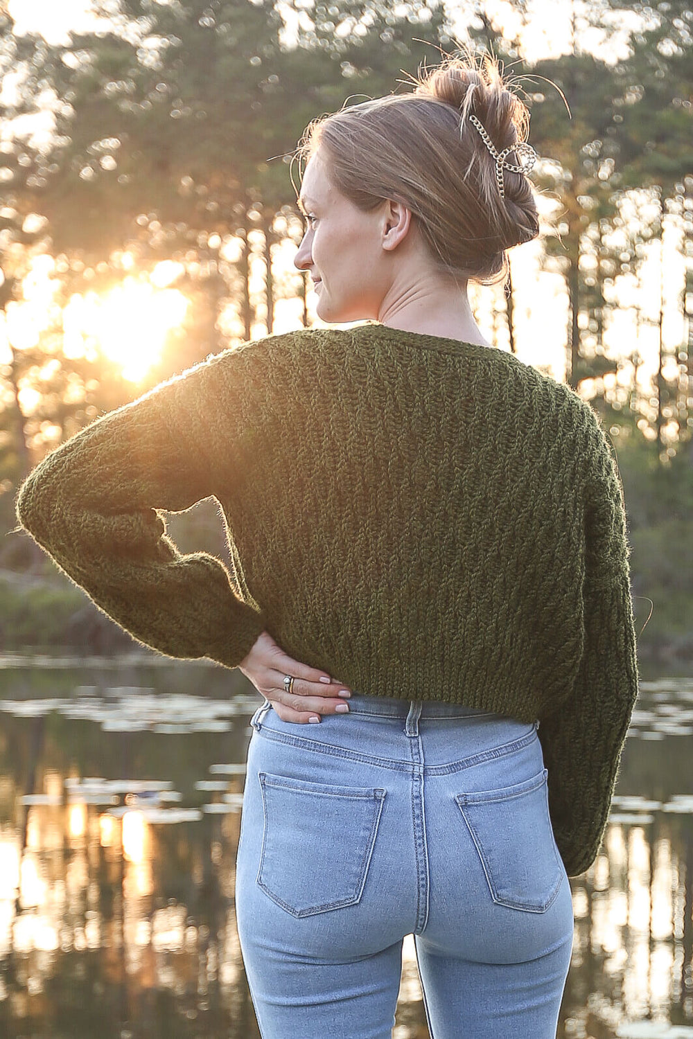 Crochet Kit - Fern Cropped Cardi – Lion Brand Yarn