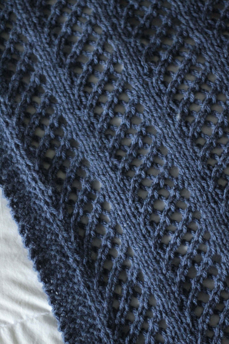 Knit Kit - Lattice Blanket