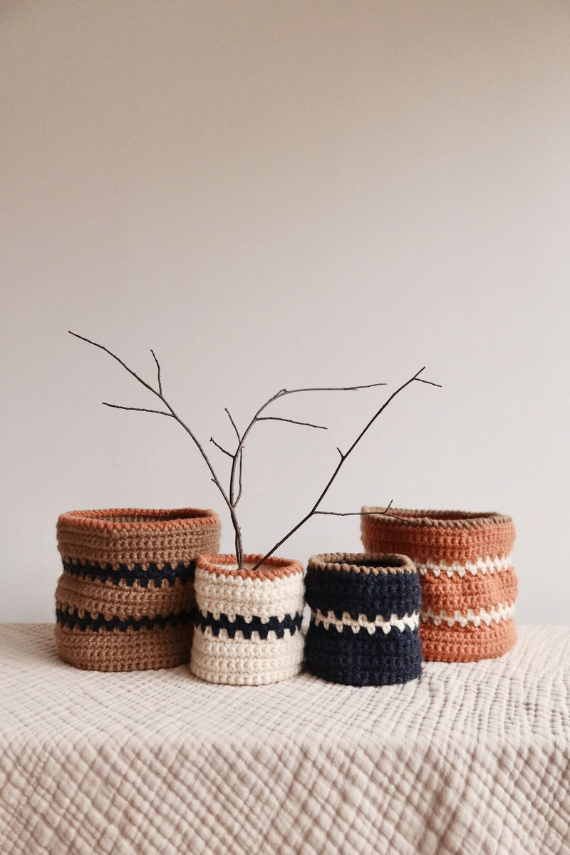Crochet Kit - Copenhagen Baskets