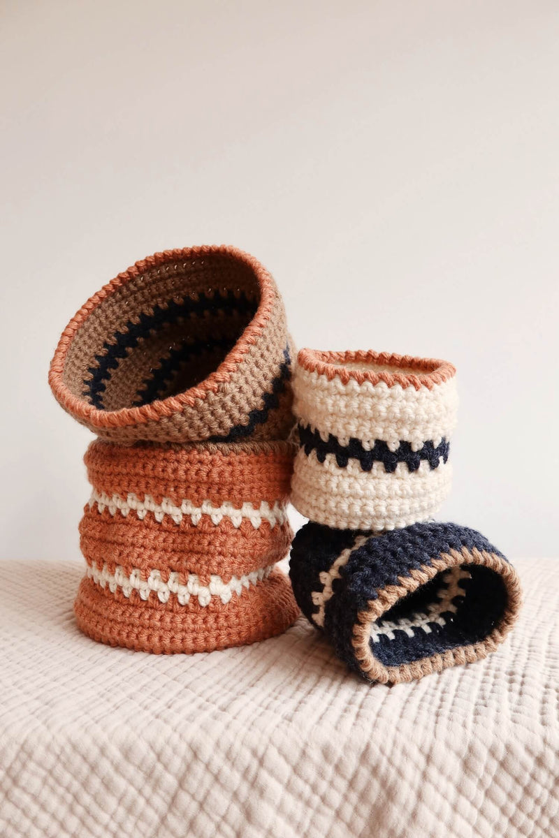 Crochet Kit - Copenhagen Baskets