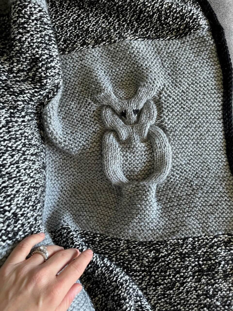 Knit Kit - Owl Blanket
