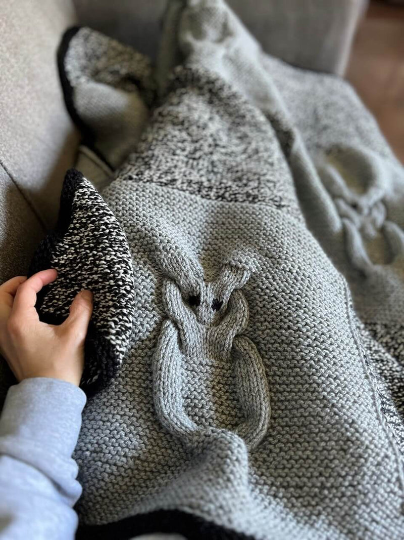 Knit Kit - Owl Blanket