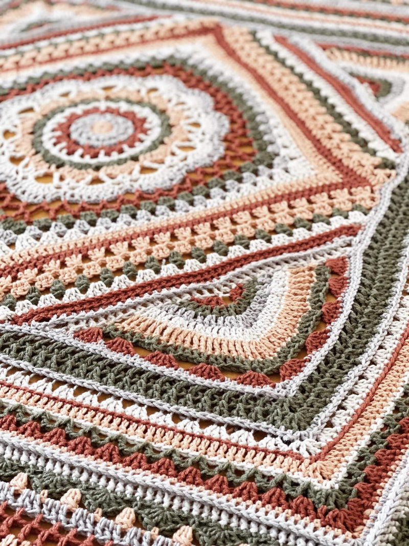 Crochet Kit - Desert Blossom Blanket