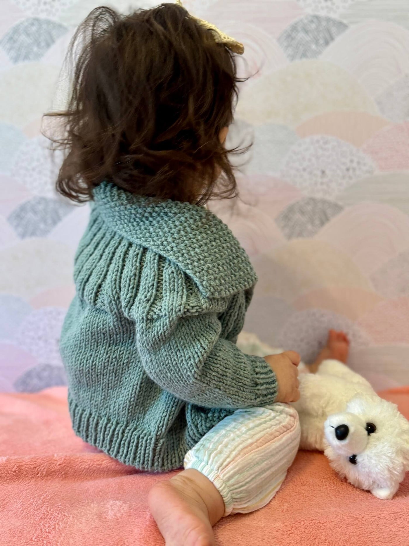 Knit Kit - Nostalgia Baby Cardigan – Lion Brand Yarn