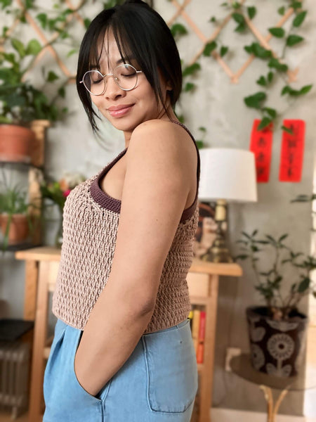 Crochet Kit - Foley Tank Top – Lion Brand Yarn