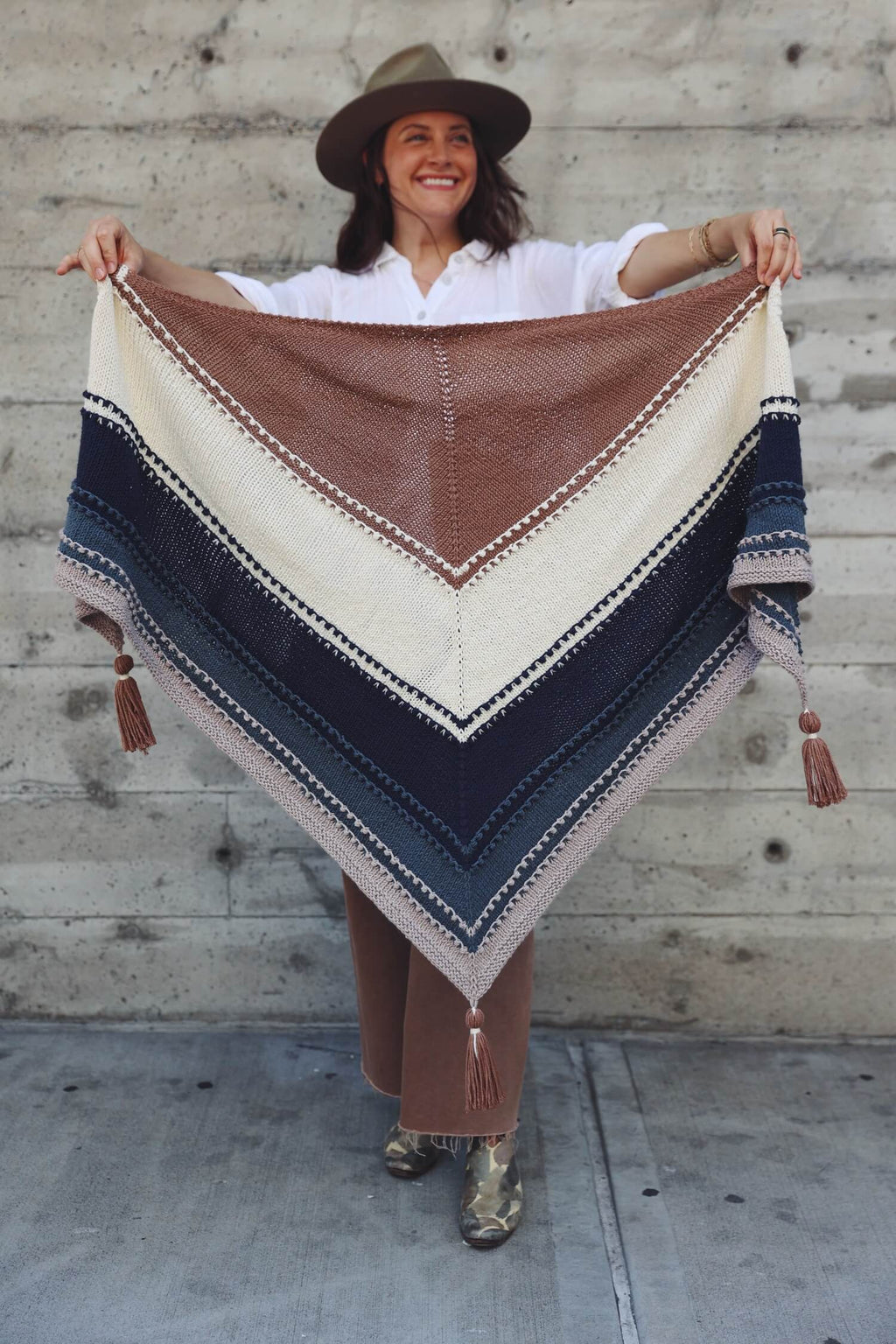 Knit Kit - Landscape Wrap – Lion Brand Yarn