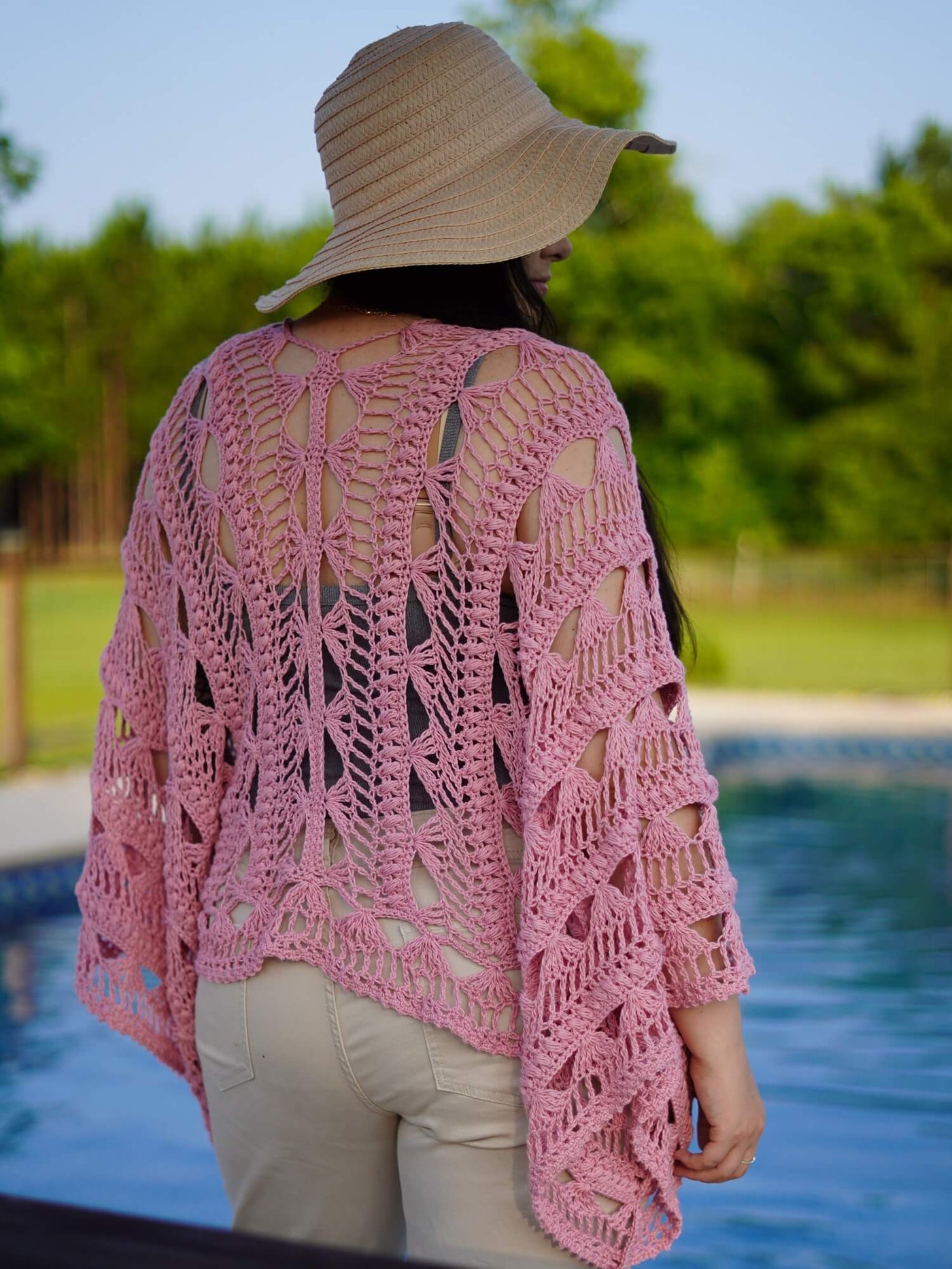 レア 美品 Shelley クロッシェ ラベンダーピンク トリオ Crochet