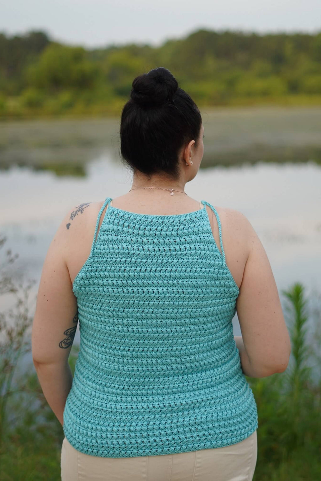 Crochet Kit - Braided Nautical Halter Top – Lion Brand Yarn