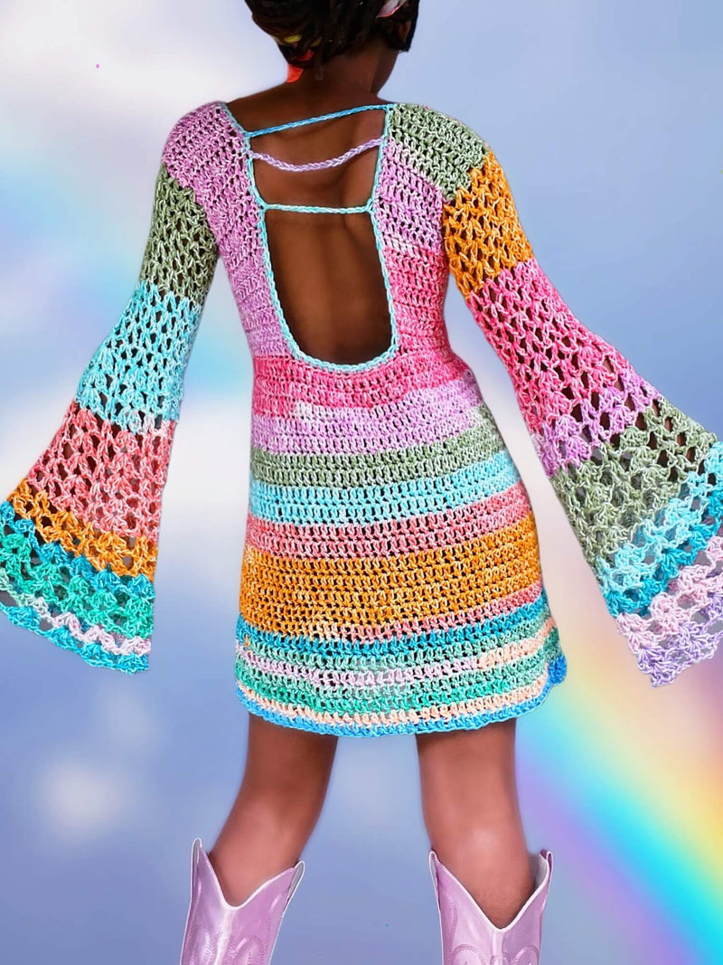 Crochet Kit - The Freia Crochet Dress Lion Brand Yarn Crochet Kit - The Freia Crochet Dress Lion Brand Yarn