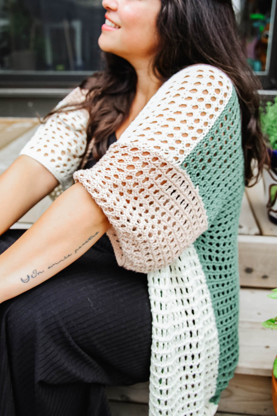 Knit Kit - July 13th Cardigan – Lion Brand Yarn