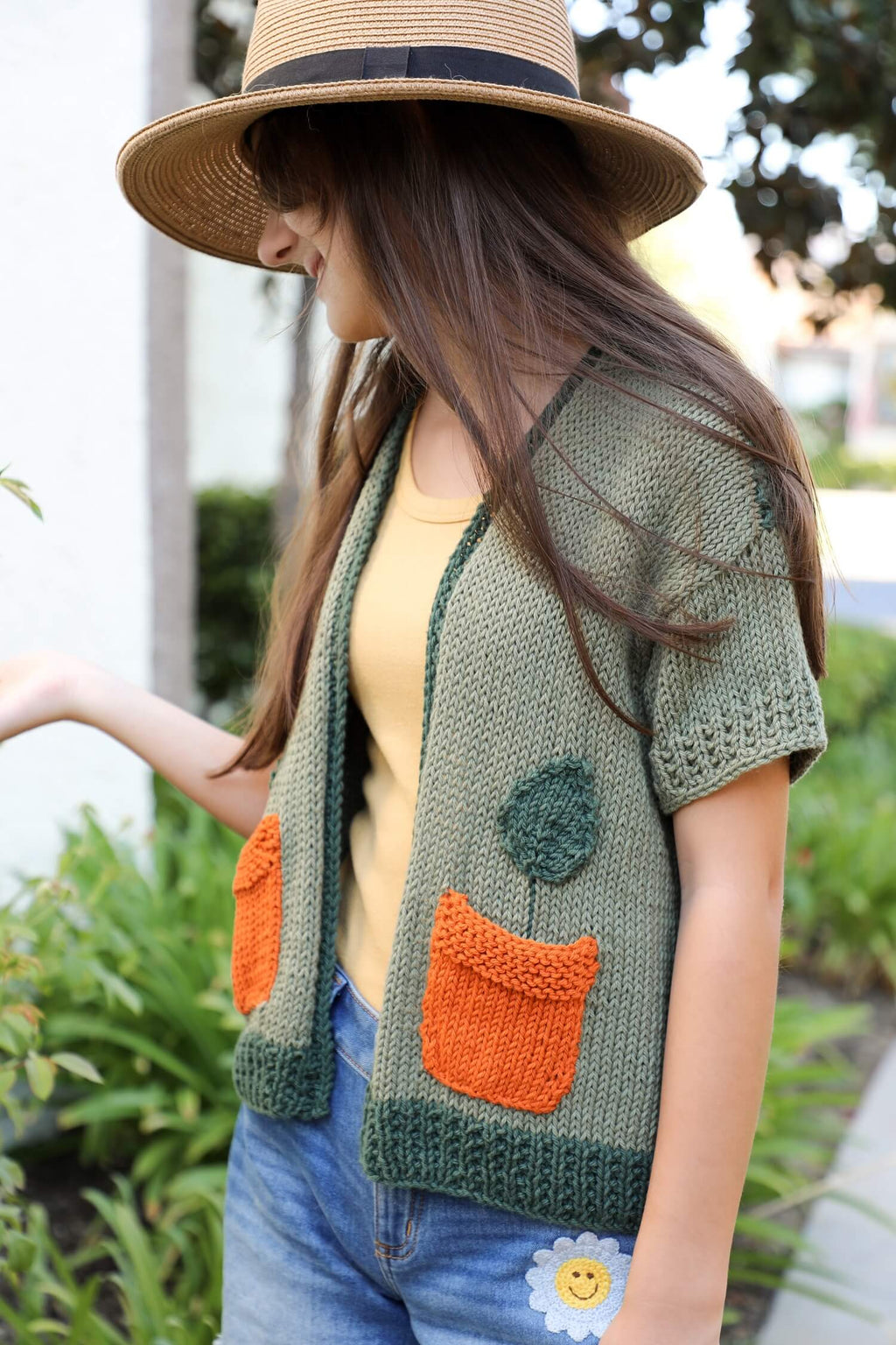 Knit Kit - Plant Lady Cardigan – Lion Brand Yarn