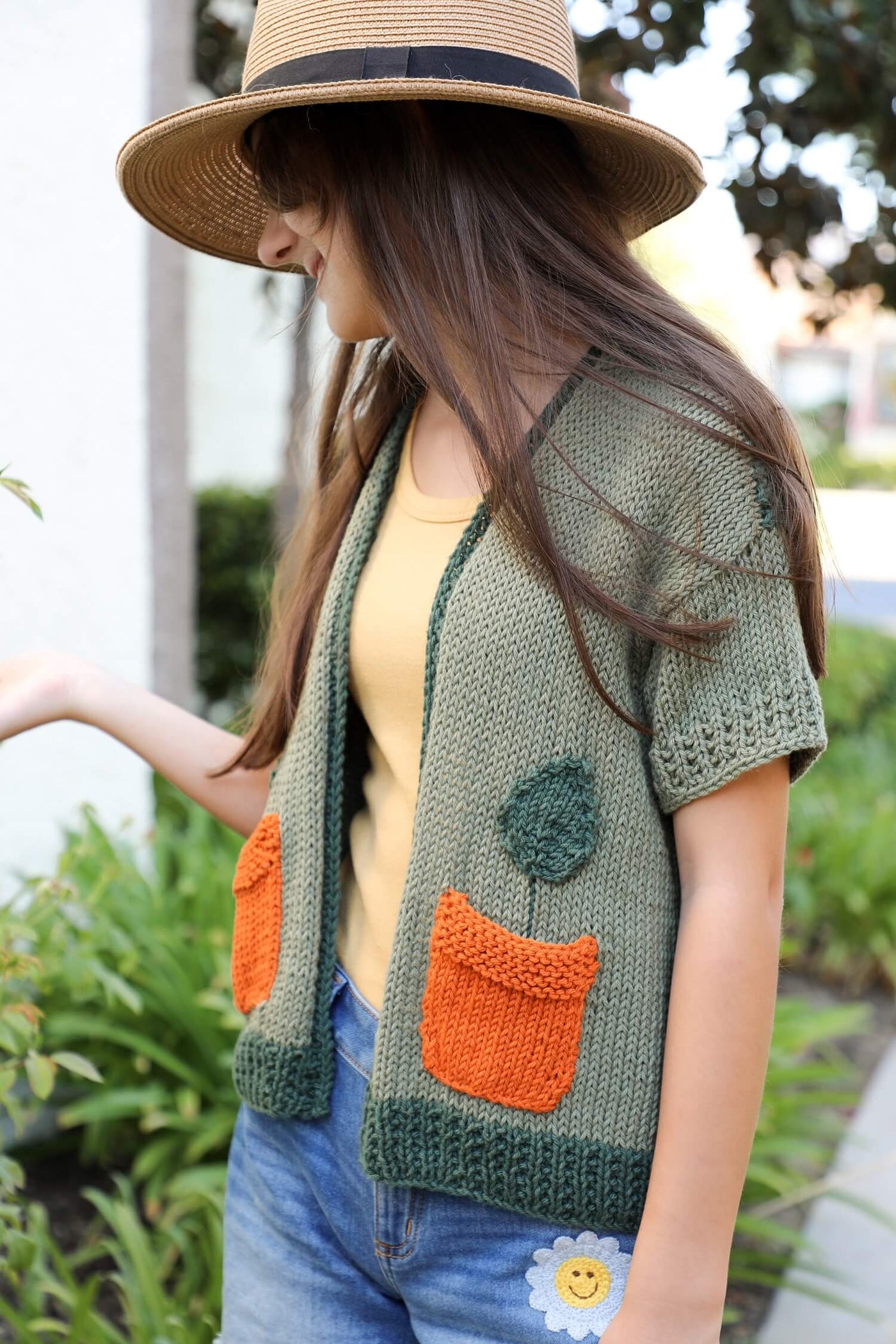 Knit Kit - Plant Lady Cardigan – Lion Brand Yarn