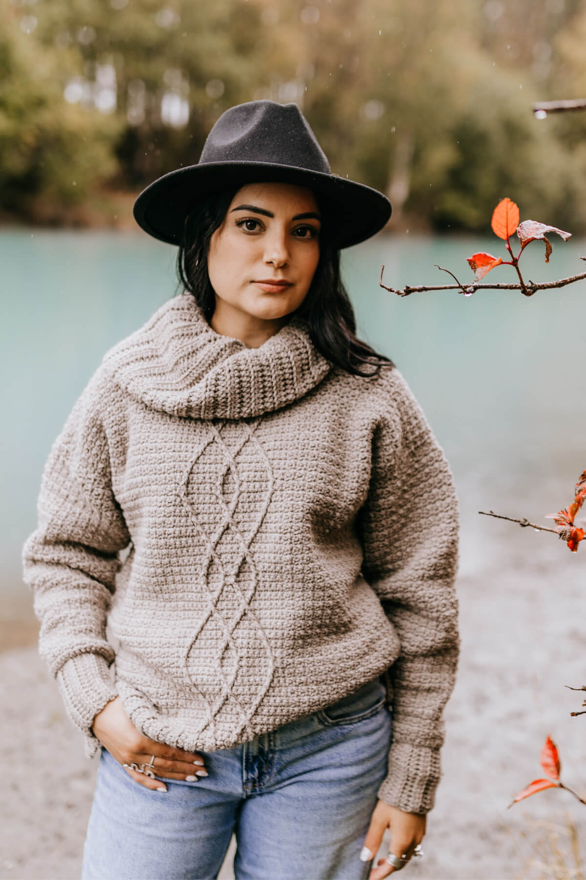 ニット+セーター HAVEL studio LINE N CROCHET PILLOVER Ravelry: Winter Wonder Cable Pullover pattern by MJ's Off The Hook
