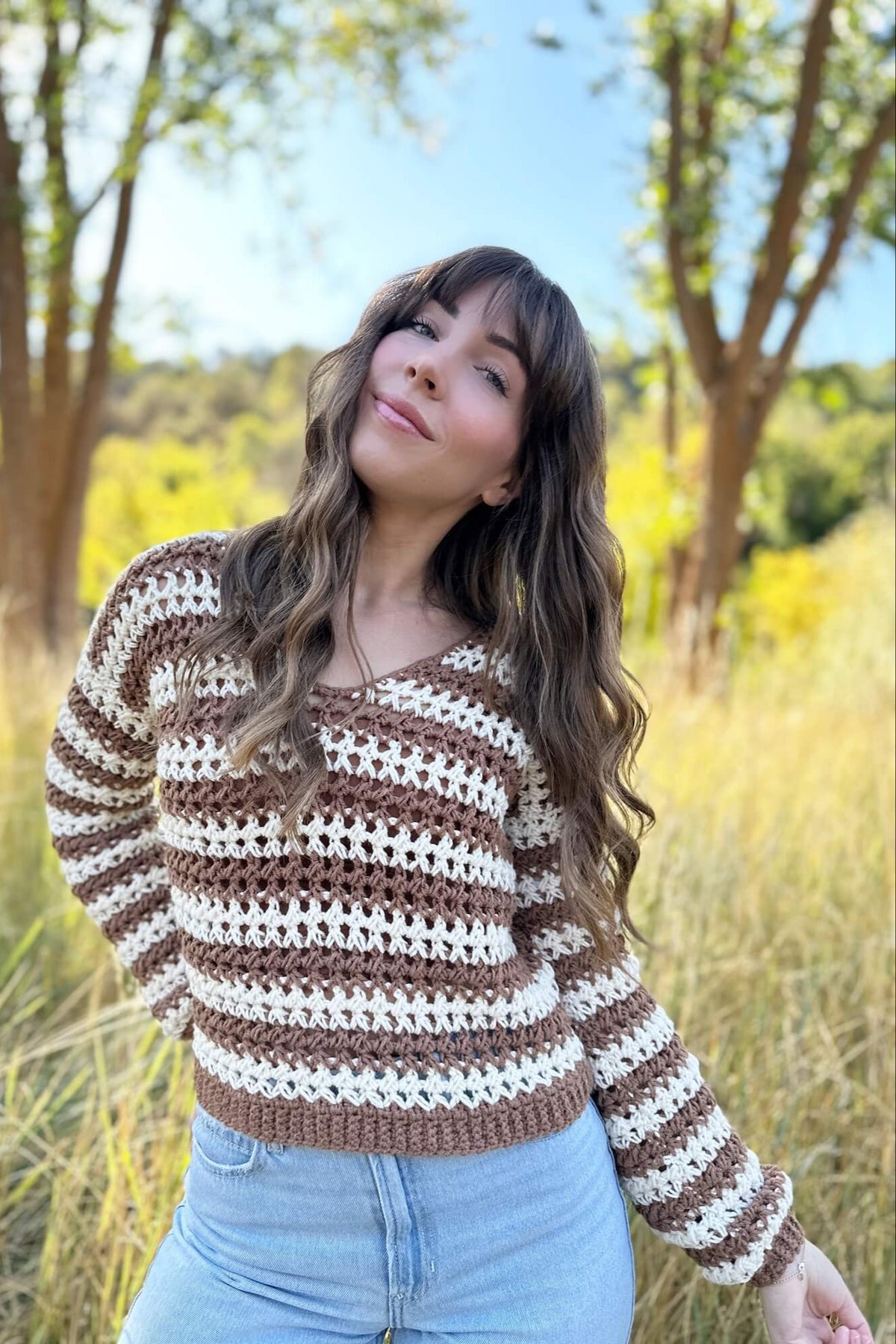 Crochet Kit - Fall Fable Pullover – Lion Brand Yarn