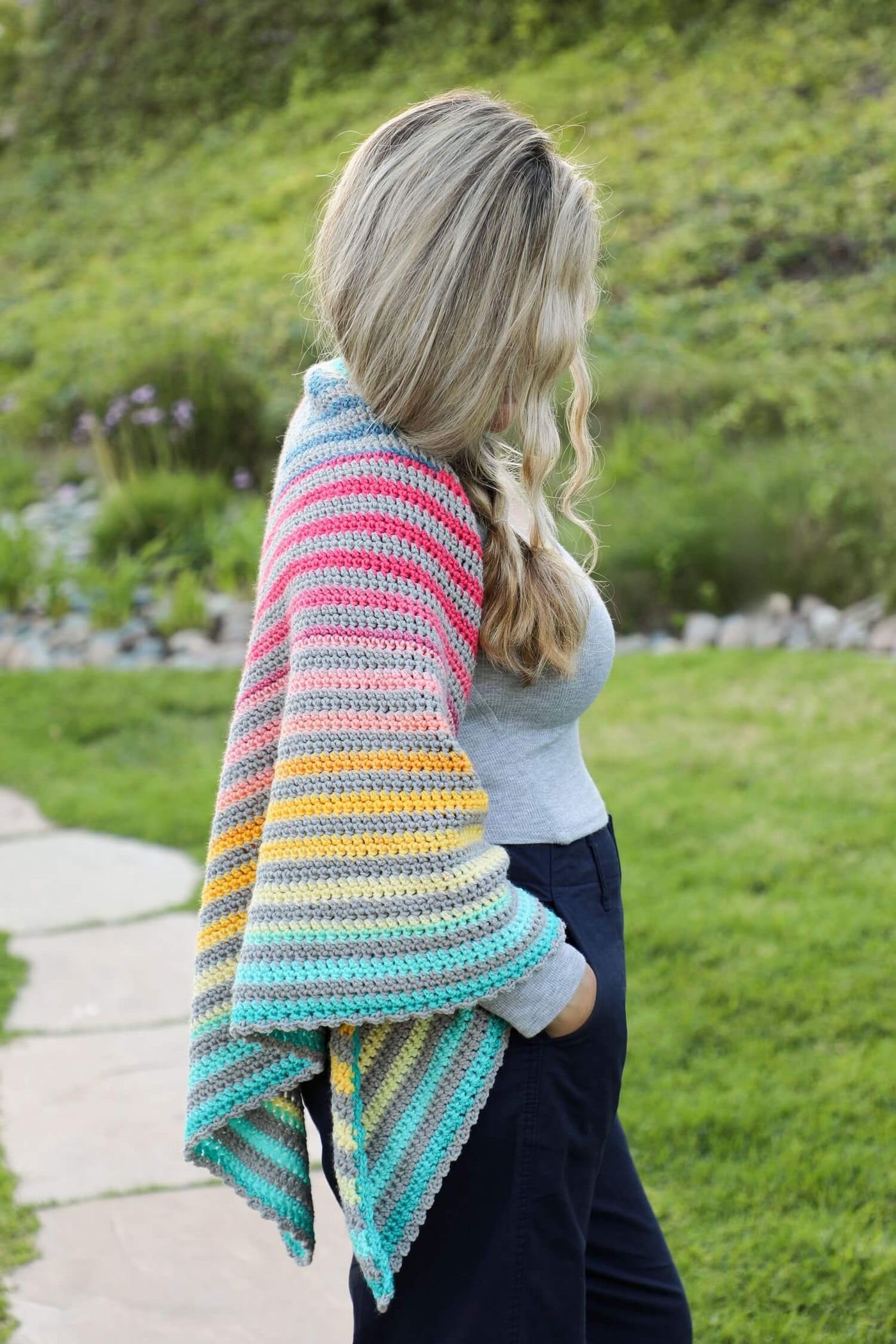 Crochet Kit - Horizon Shawl – Lion Brand Yarn