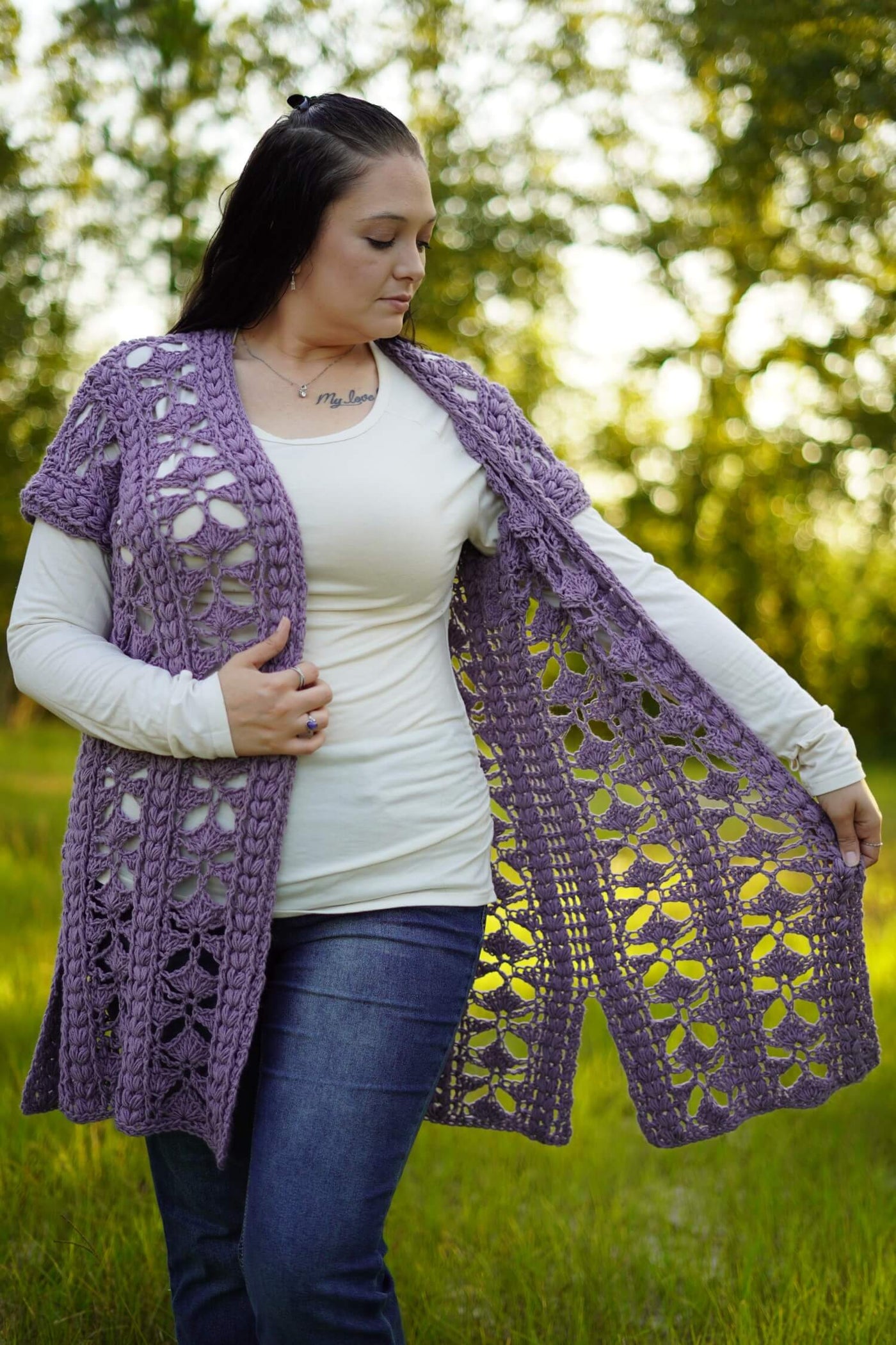 トップス Nana ribbon crochet set AM1430 Nana ribbon crochet set