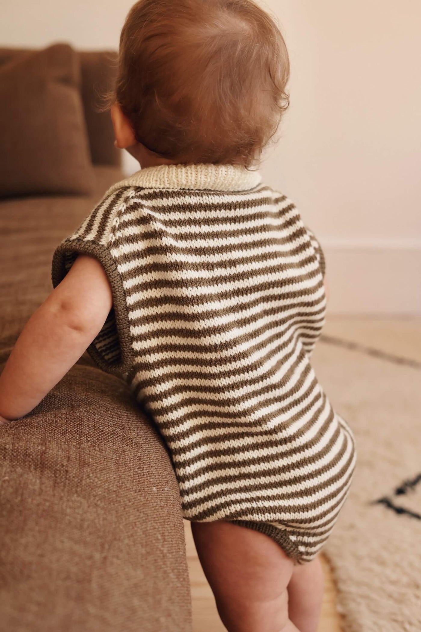 Knit Kit - Skipper Striped Romper – Lion Brand Yarn
