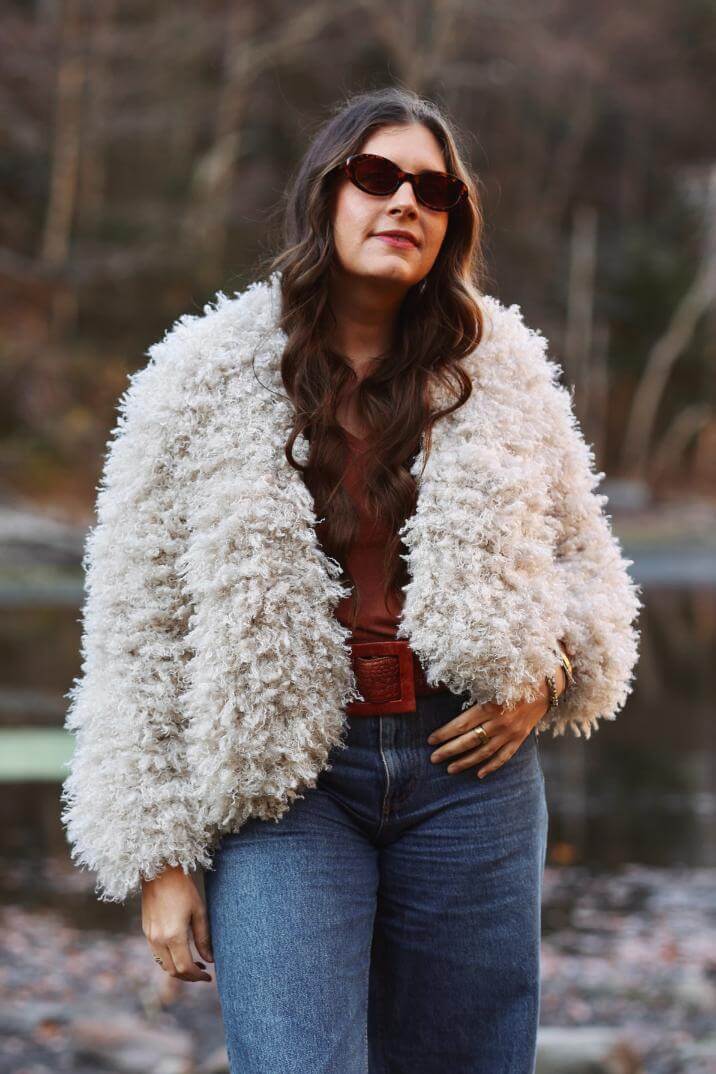 Knit Kit - Hayworth Cropped Coat – Lion Brand Yarn