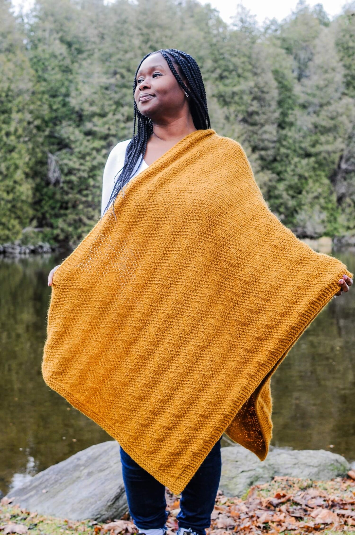Knit Kit - Waverly Shawl – Lion Brand Yarn