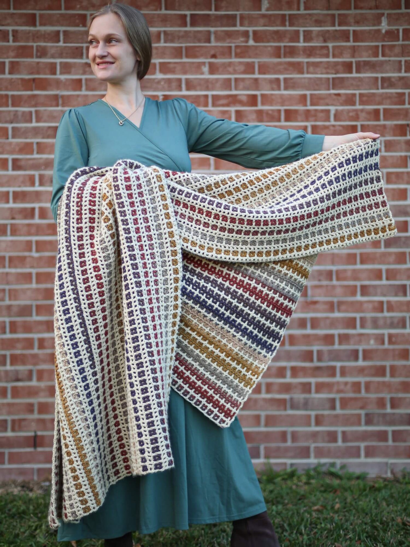 Crochet Kit - Duality Blanket – Lion Brand Yarn