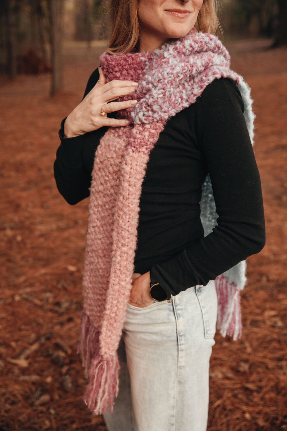 Knit Kit - Skye Scarf Set – Lion Brand Yarn