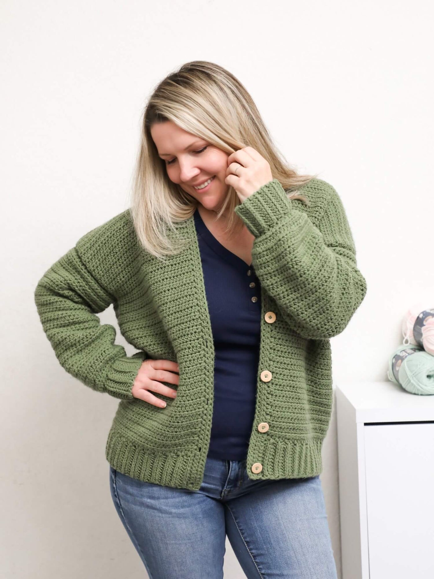 Crochet Kit - Olivia Cardigan – Lion Brand Yarn