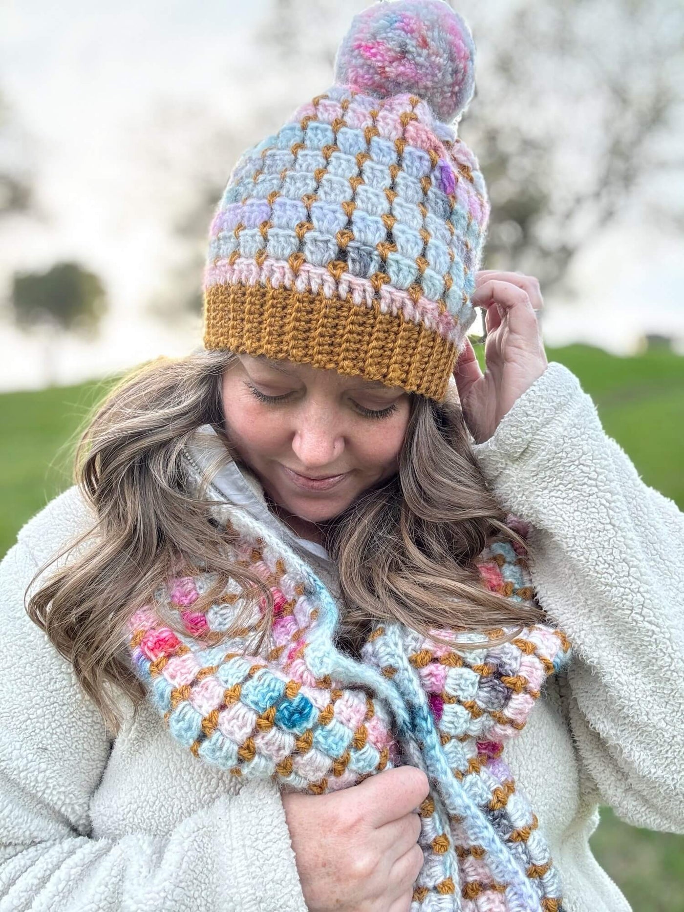 Crochet Kit - The Magnus Hat & Scarf – Lion Brand Yarn