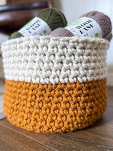 Crochet Kit - Not-So-Chunky Storage Basket image 2 thumbnail