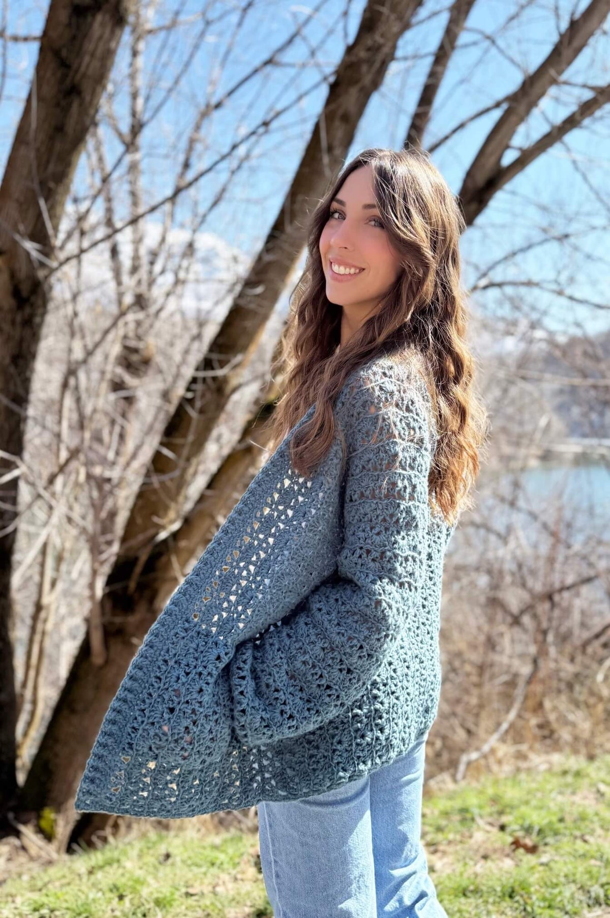 Crochet Kit - The Towhee Cardigan – Lion Brand Yarn