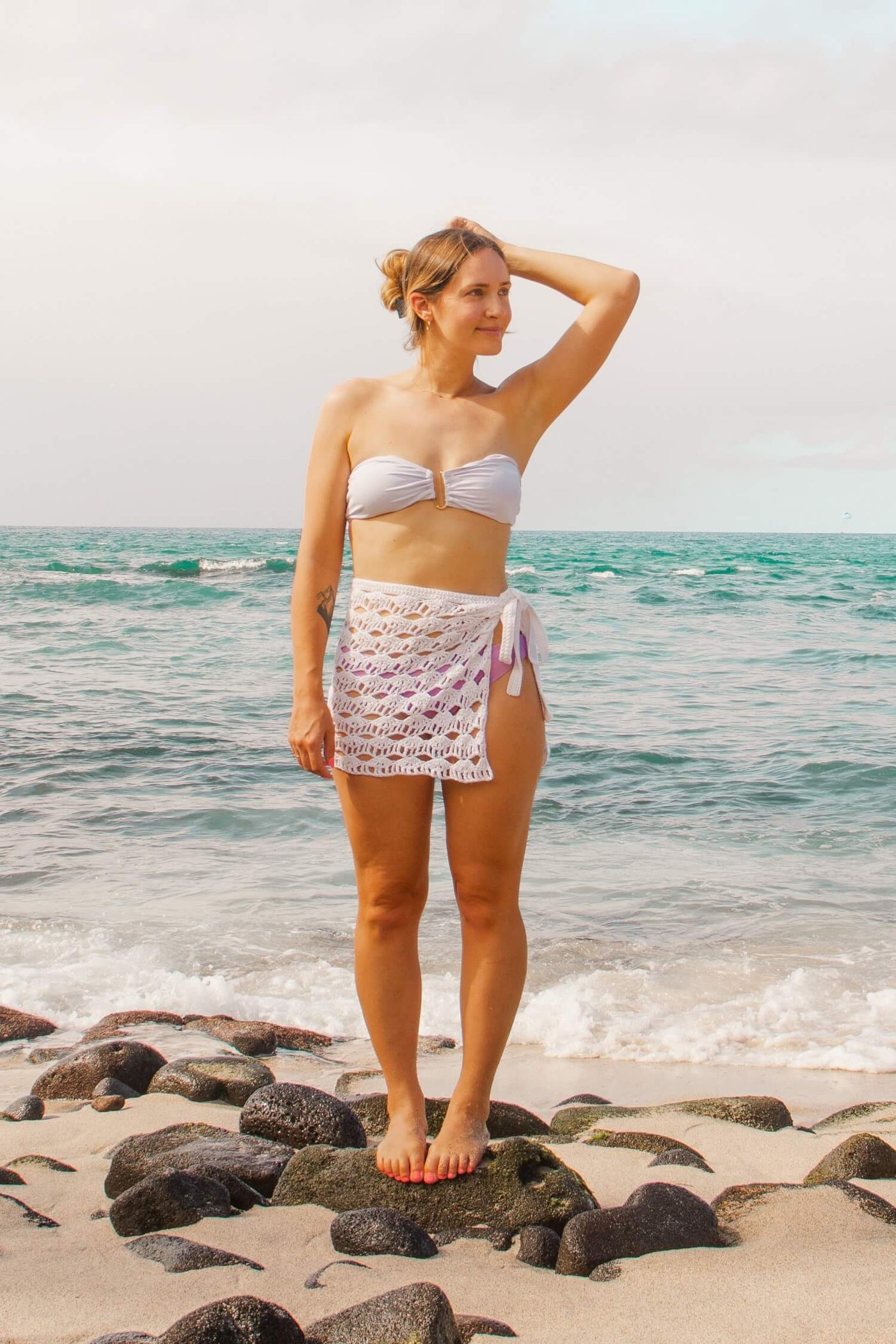 Crochet Kit - Seashell Swim Skirt – Lion Brand Yarn