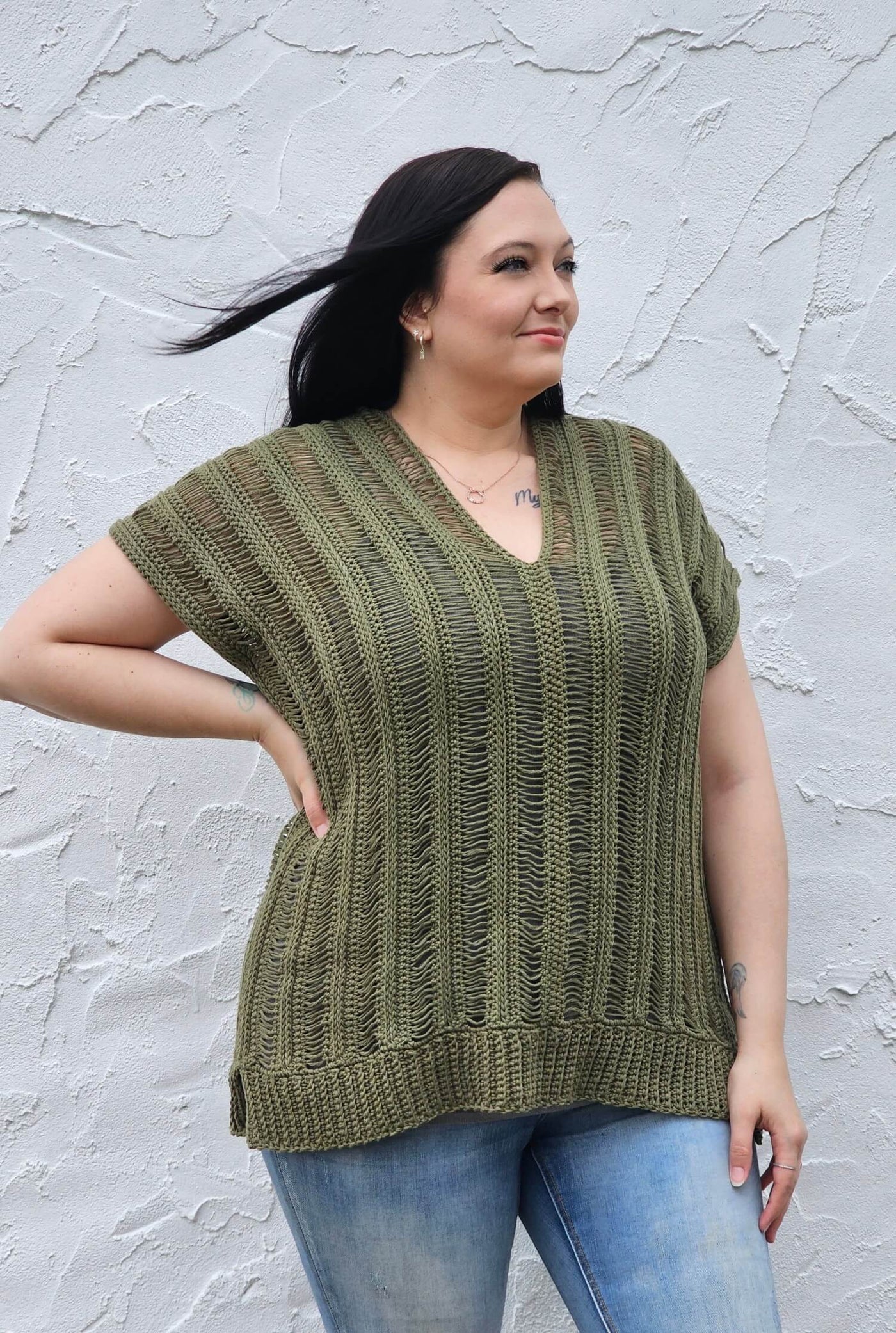 Crochet Kit - Sabrina Pullover – Lion Brand Yarn