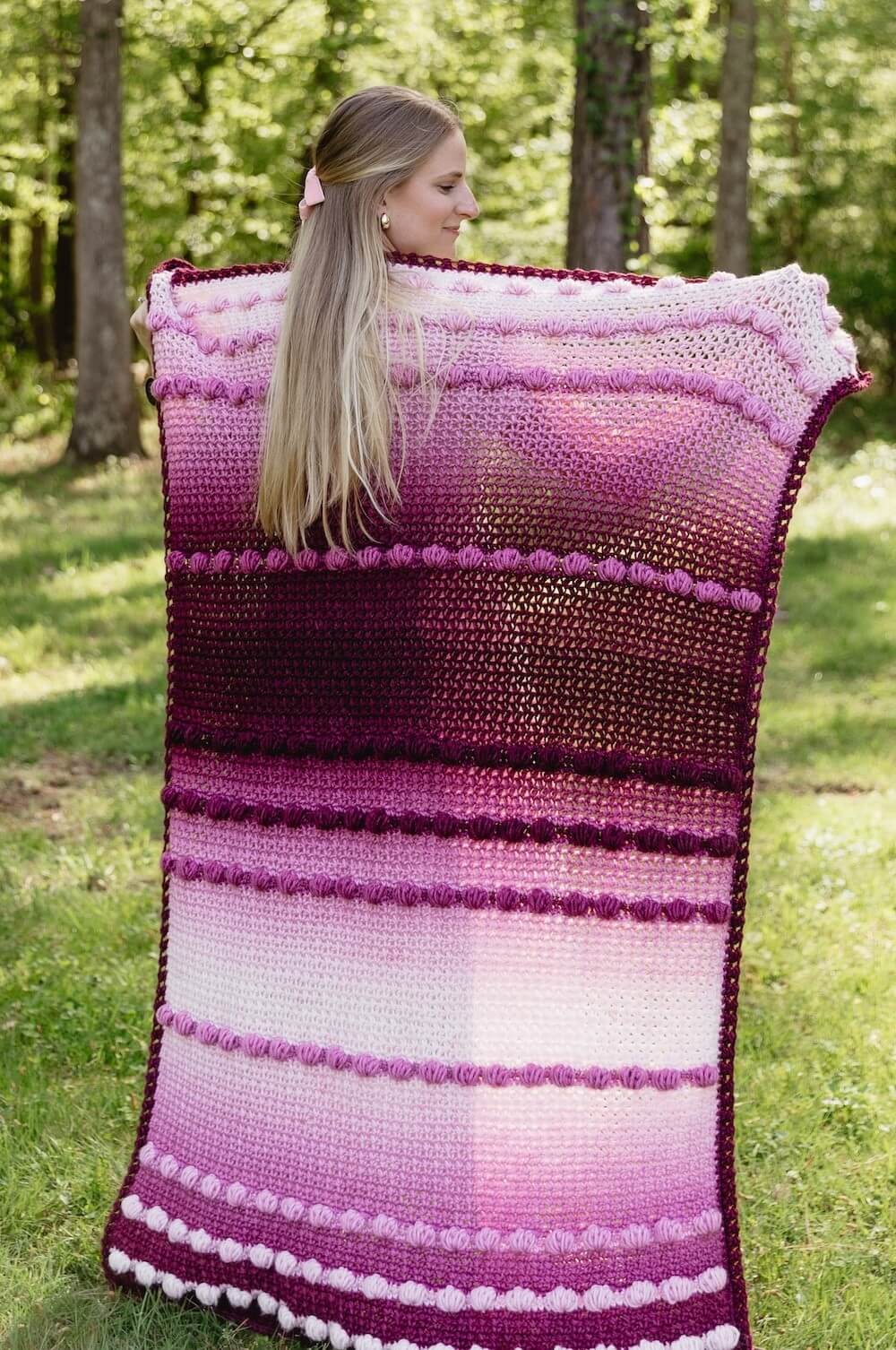 Crochet Kit - Evergarden Blanket – Lion Brand Yarn