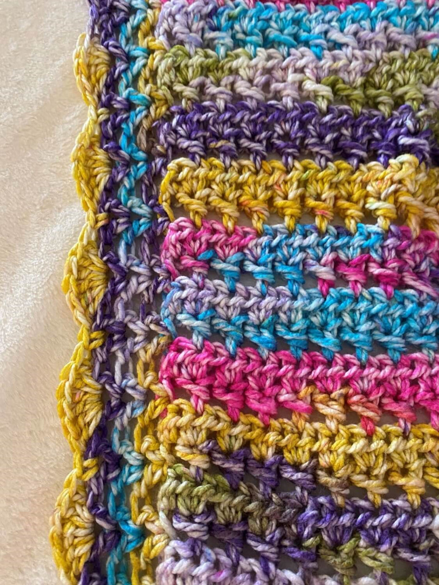Crochet Kit - Wild Flower Blanket – Lion Brand Yarn