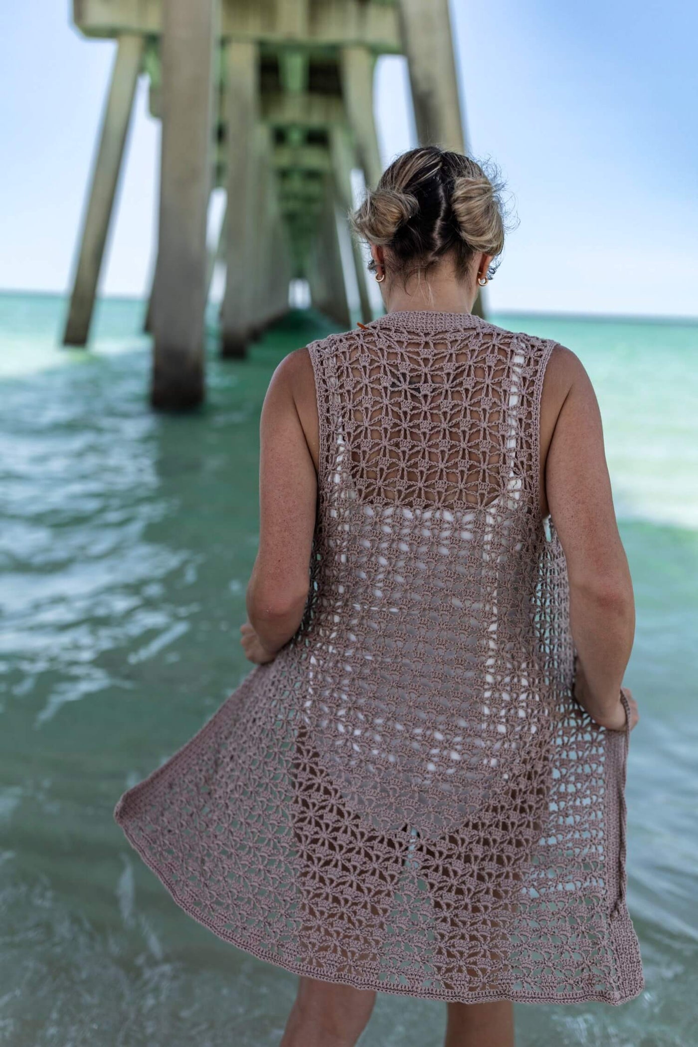 crochet vest tunic dress Crochet Summer Vest Pattern, Isla Crochet Summer Vest, Crochet Lace Top,  Long Crochet Vest Pattern, Summer Crochet Vest, PDF Crochet Pattern