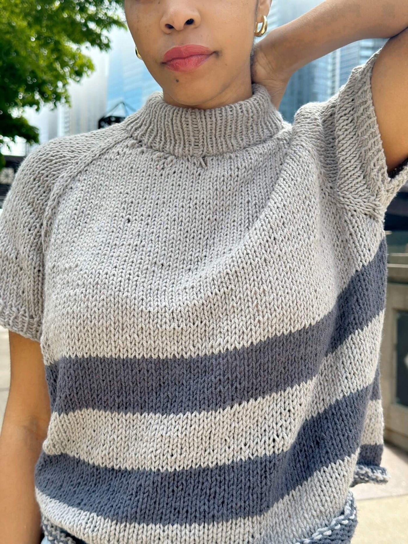 Knit Kit - The Sidewalk Sweater – Lion Brand Yarn