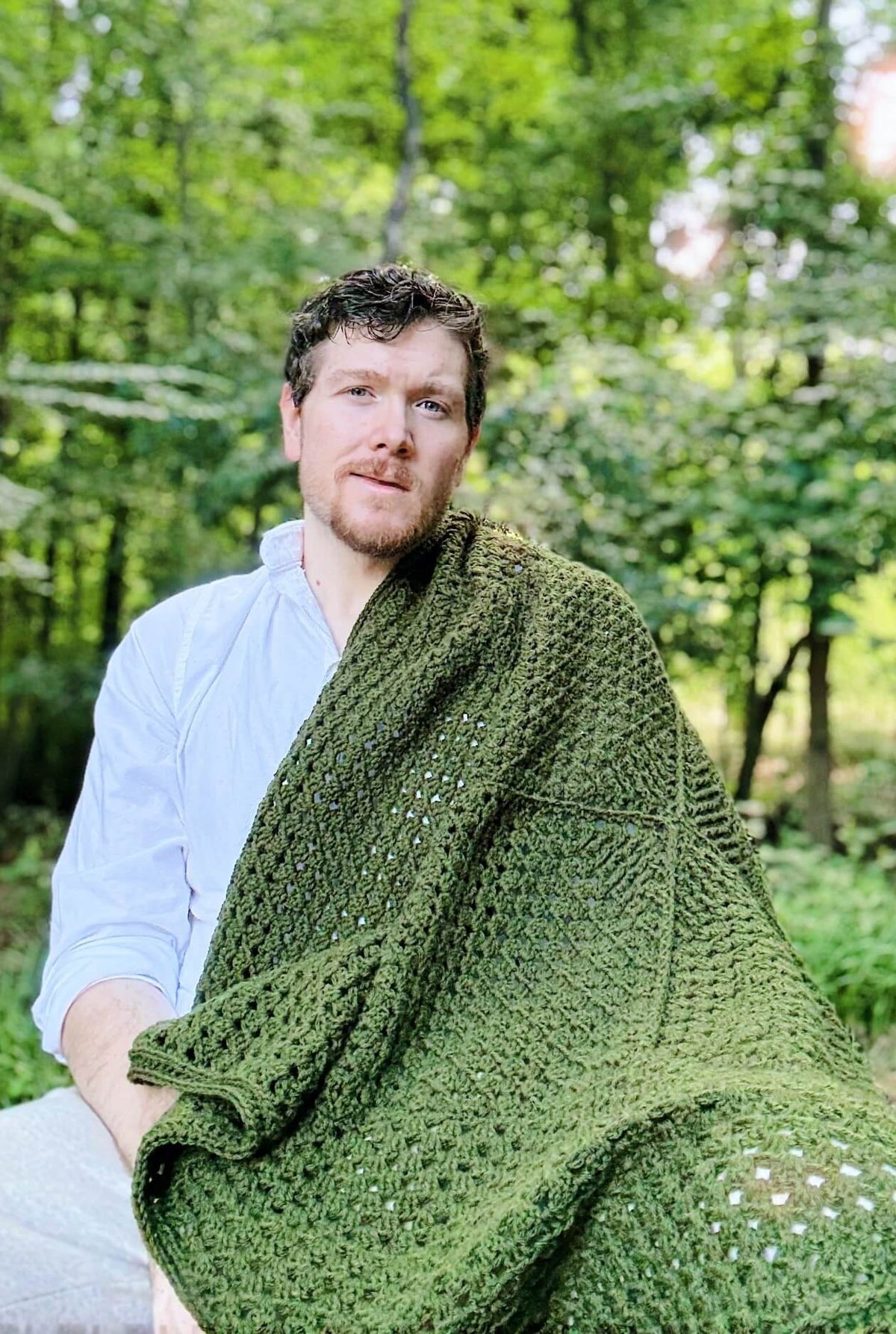 Crochet Kit - Merkaba Throw – Lion Brand Yarn