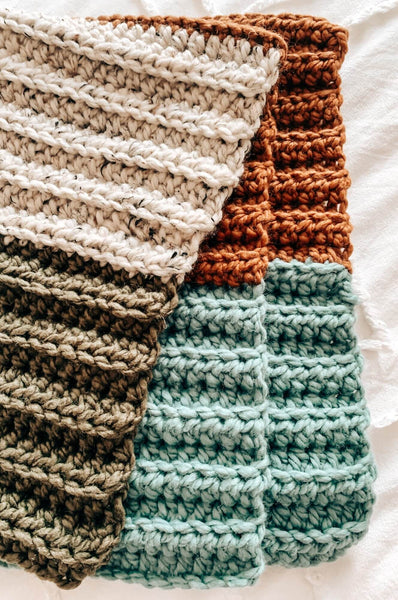 Crochet Kit - Colorblock Blanket – Lion Brand Yarn