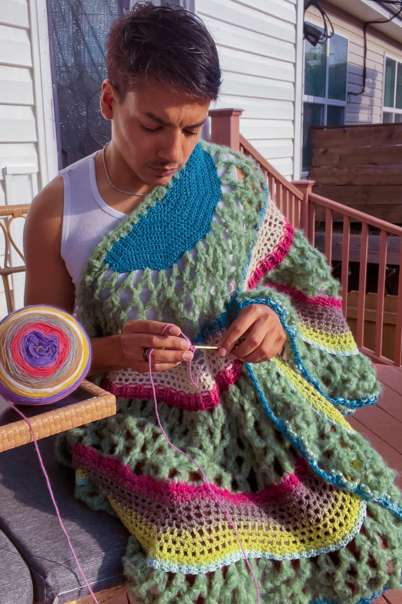 YARN Watson着用 Crochet Kit - Xavier Shawl – Lion Brand Yarn