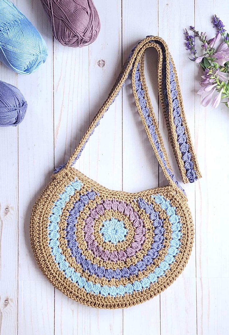 Crochet Kit - Petals Circle Bag – Lion Brand Yarn