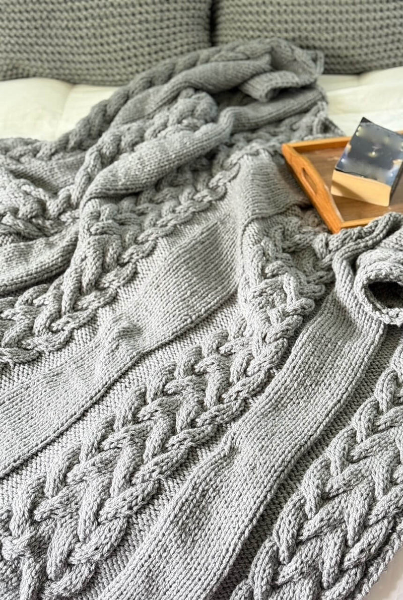 Knit Kit - Austin Blanket – Lion Brand Yarn