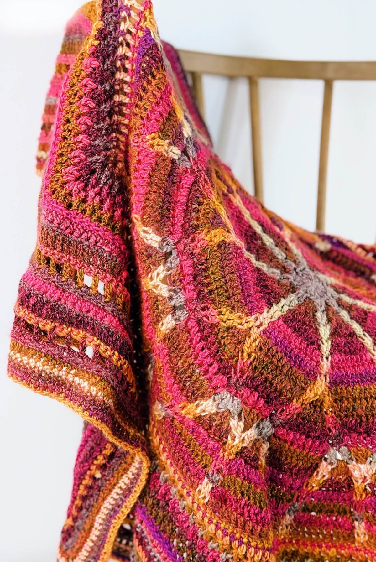 Crochet Kit - Divine Resonance Throw – Lion Brand Yarn