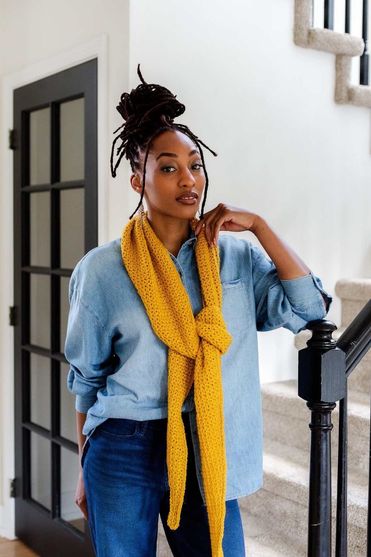 Crochet Kit - Bernie Scarf Trio – Lion Brand Yarn