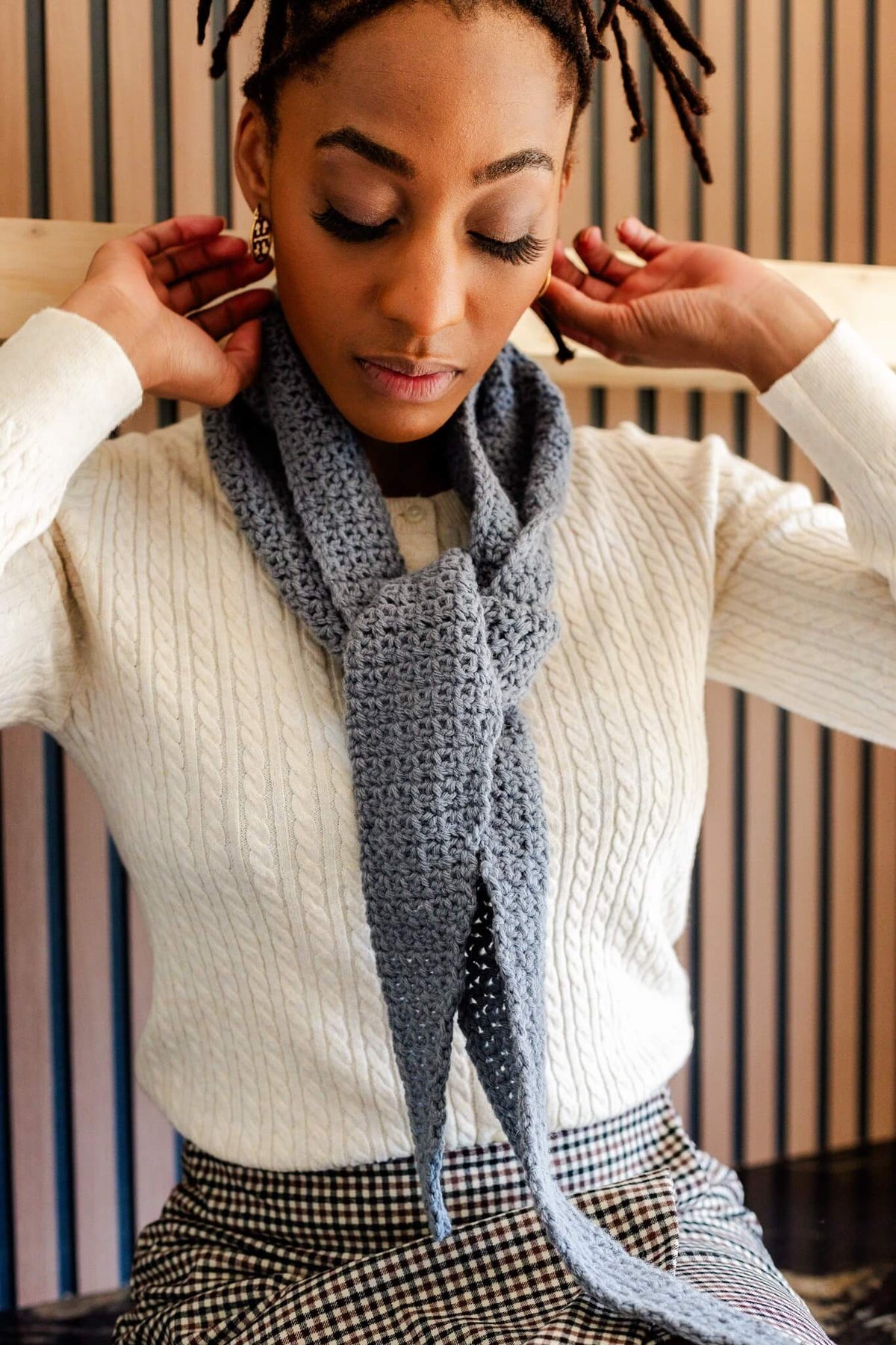 Crochet Kit - Bernie Scarf Trio – Lion Brand Yarn Crochet Kit - Bernie Scarf Trio – Lion Brand Yarn