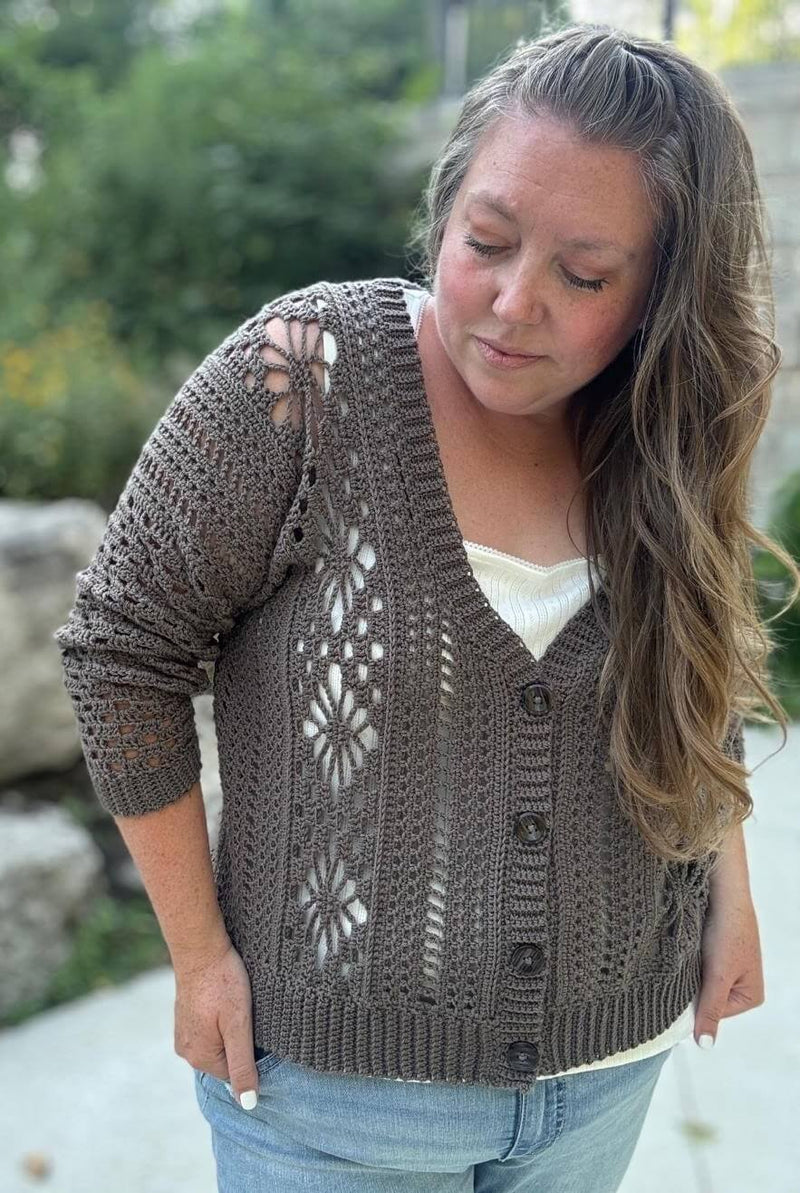 Crochet Kit - The Kait Cardigan – Lion Brand Yarn
