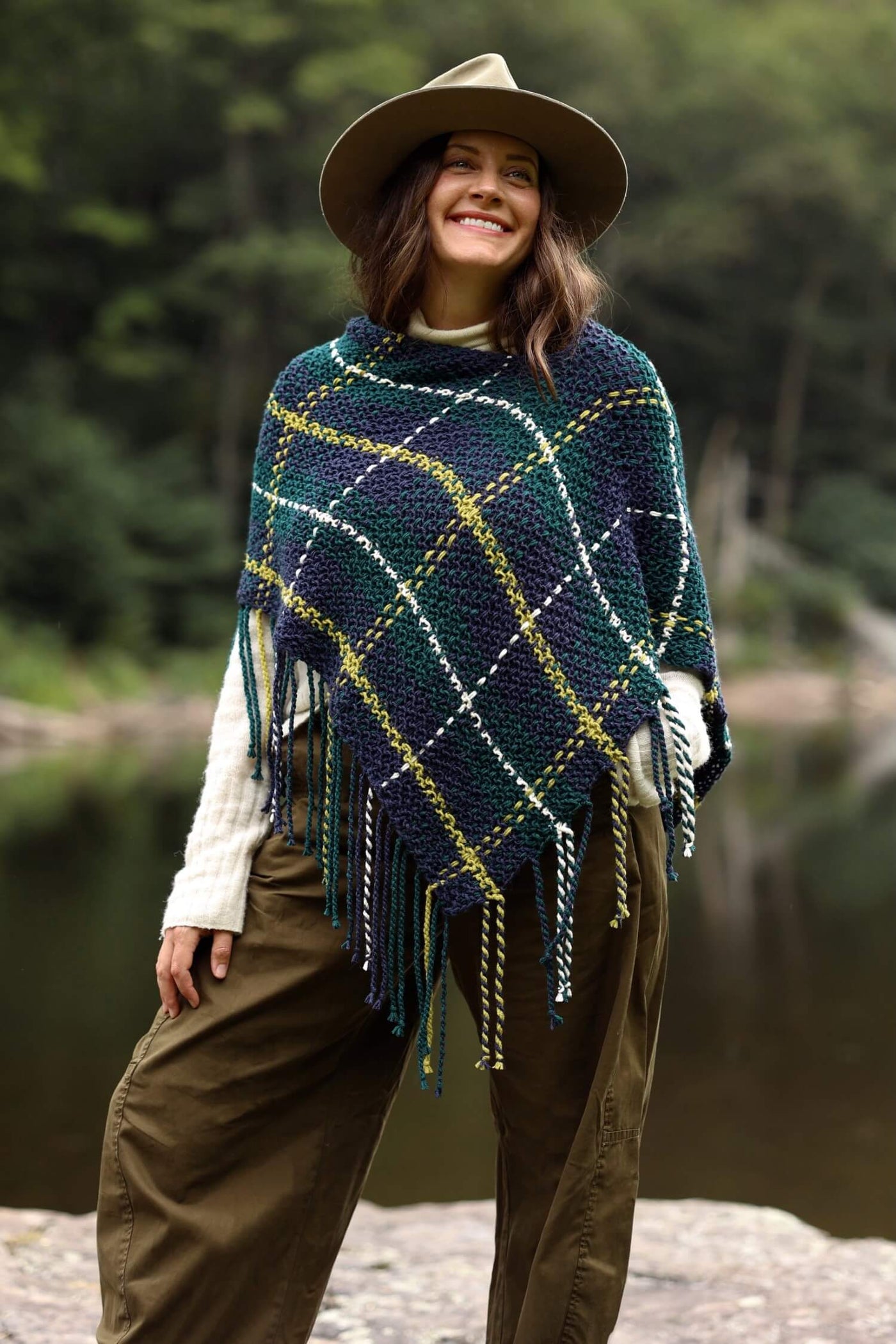 CLANE クラネ 新品未使用 タグ付き　WIDE CHECK PONCHO B72609photo03_1400x.jpg?v=