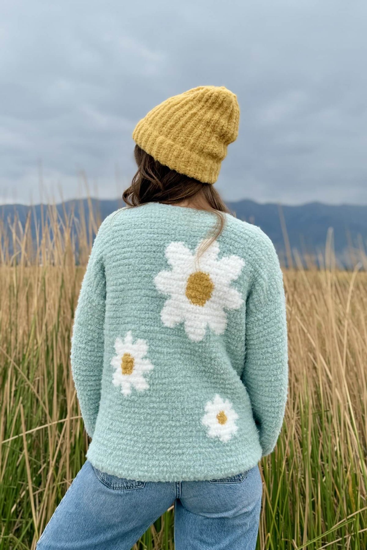 Crochet Kit - Daisy Daydream Cardigan & Bonus Beanie – Lion Brand Yarn