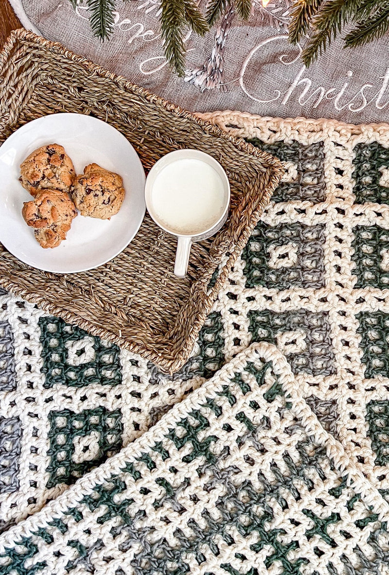 Check Christmas Blanket