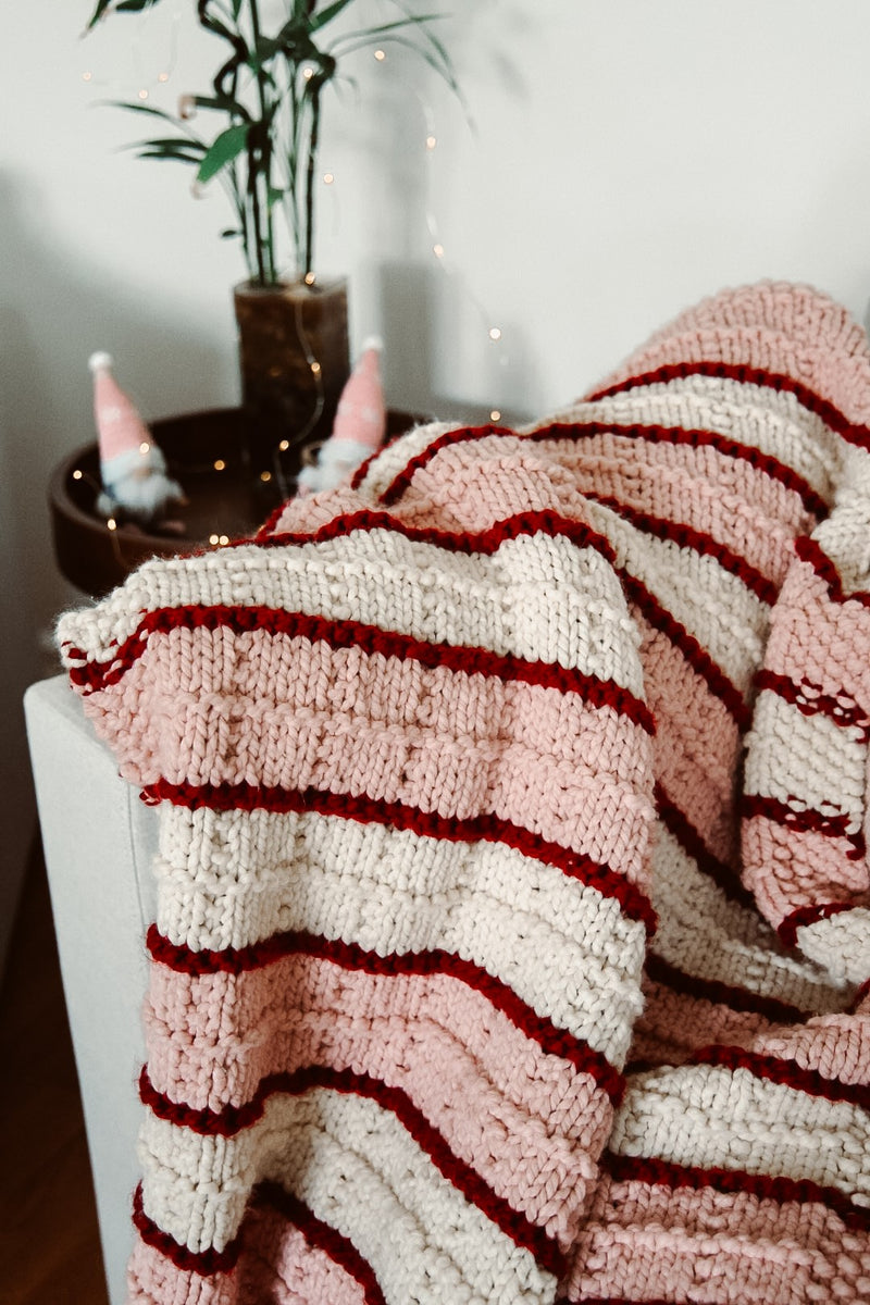 Knit Kit - Snowberry Blanket – Lion Brand Yarn